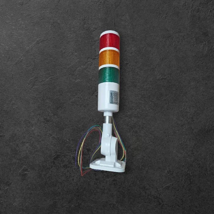3-barvna industrijska LED signalna stolpna luč RGB